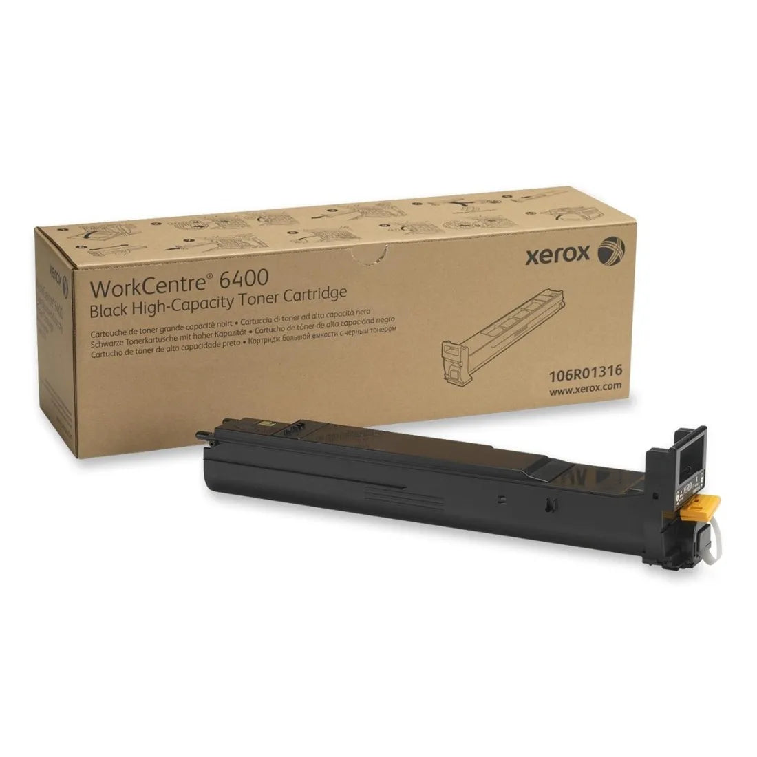 Tóner Xerox 106R01316 Negro