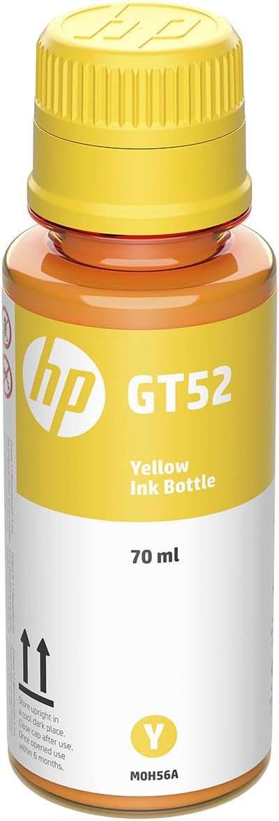 TINTA HP GT52 AMARILLO