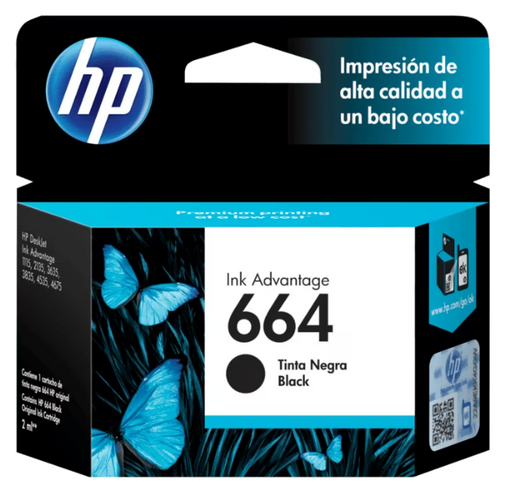HP 664 Negro
