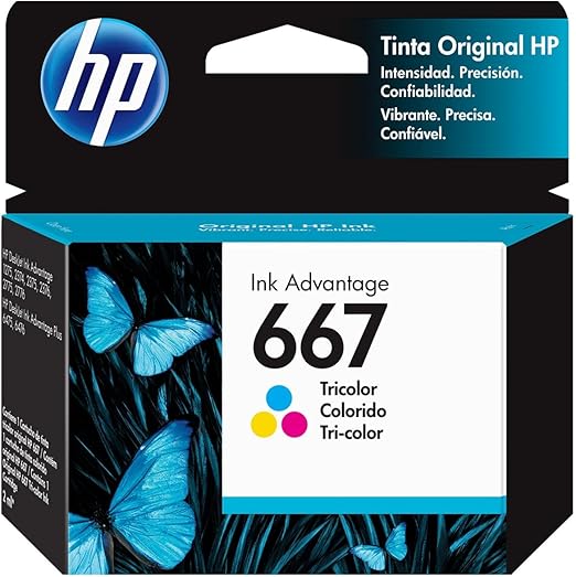 HP 667 TRICOLOR
