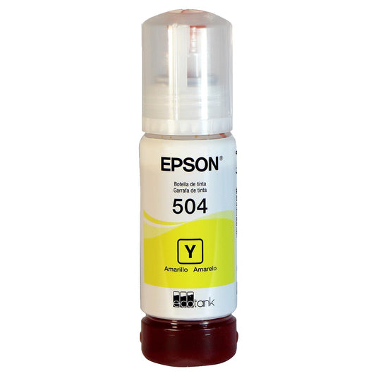 Tinta Epson T504 Amarillo