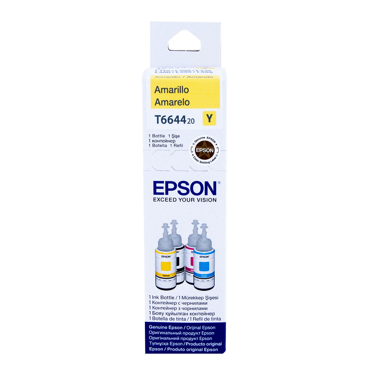 Tinta Epson T664 Amarillo