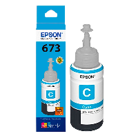 Tinta Epson T673 Cian
