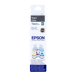 Tinta Epson T664 Negro